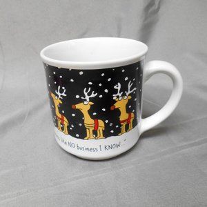 Recycled Paper no business like snow business mug